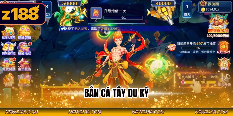 Khám Phá Bắn Cá Tây Du Ký - Siêu Phẩm Săn Thưởng Khủng 4 Bắn cá Tây Du Ký