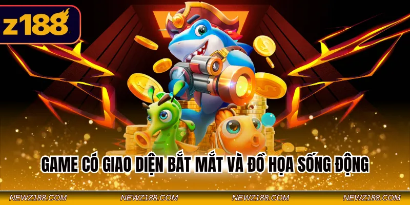 Nổ Hũ Bắn Cá Z188 - Game Hot, Tặng Thưởng Lớn Mỗi Ngày 2026 2 Game có giao diện bắt mắt và đồ họa sống động